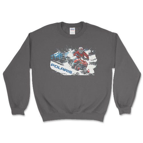 Polaris Snow Trail Rider Sweatshirt - Snowmobile Apparel T-Shirts, Hoodie | CiraTrend.com (Image 5)