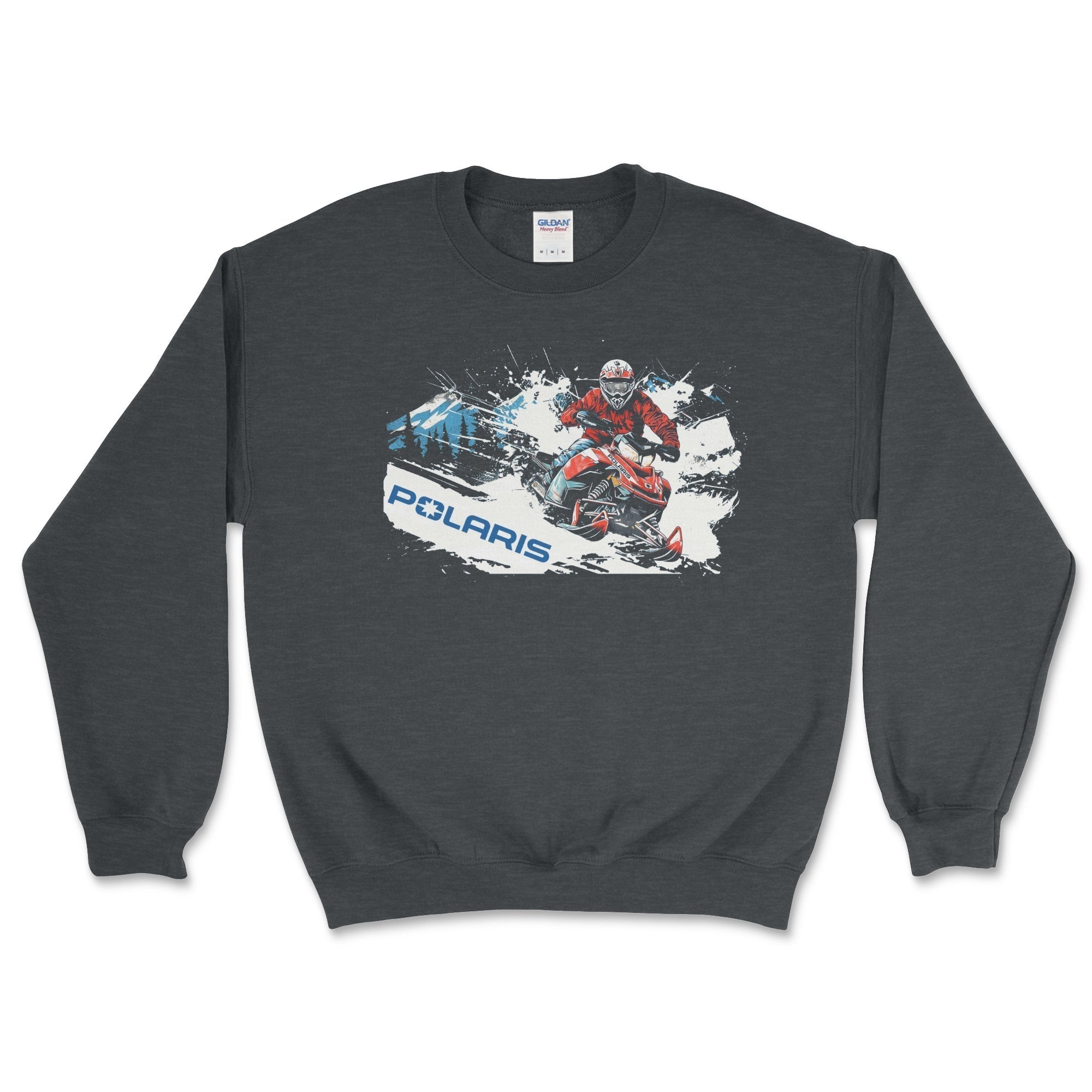 Polaris Snow Trail Rider Sweatshirt - Snowmobile Apparel T-Shirts, Hoodie | CiraTrend.com (Image 1)