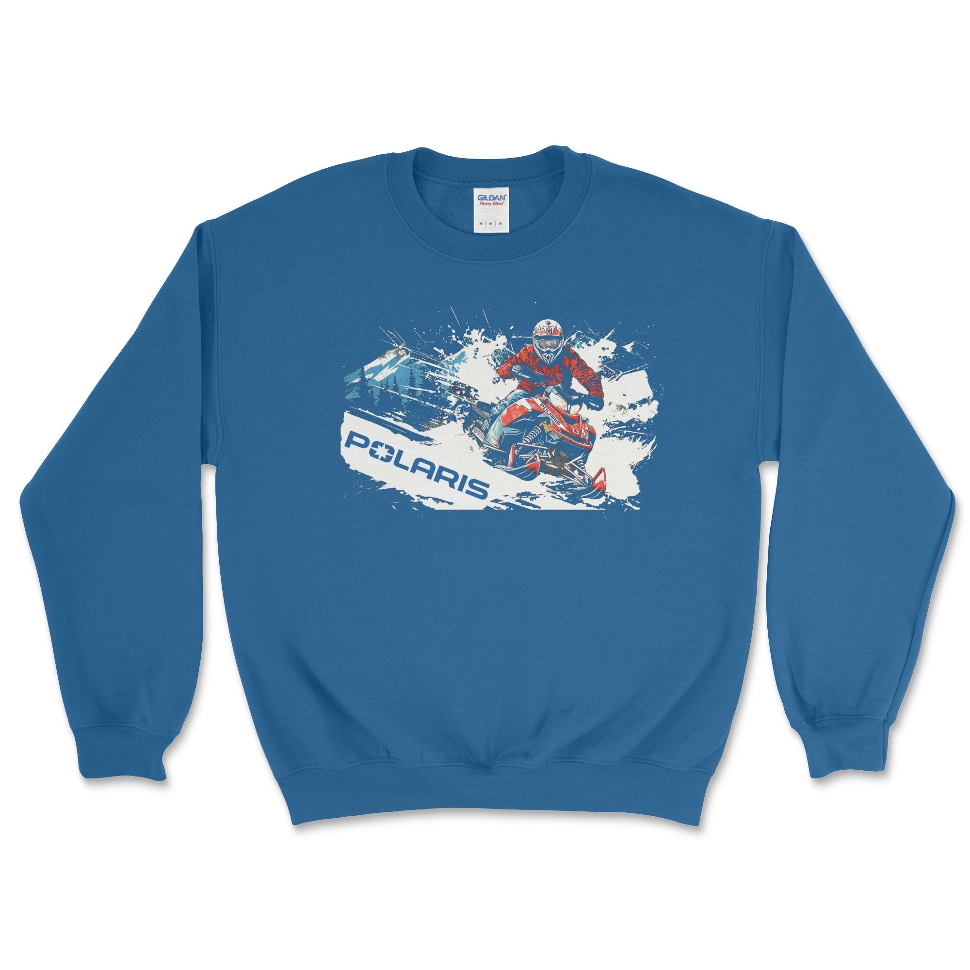 Polaris Snow Trail Rider Sweatshirt - Snowmobile Apparel T-Shirts, Hoodie | CiraTrend.com (Image 3)