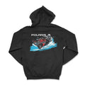 Polaris Snowmobile Black Zip-Up Hoodie T-Shirts, Sweatshirt | CiraTrend.com (Image 1)