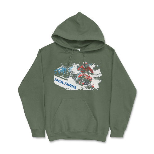 Polaris Snowmobile Gear-Comfy Hoodie T-Shirts, Sweatshirt | CiraTrend.com (Image 4)