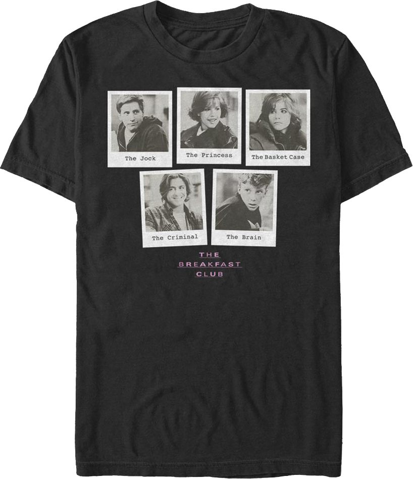Polaroids Breakfast Club T-Shirt Hoodie, Sweatshirt | CiraTrend.com (Image 1)
