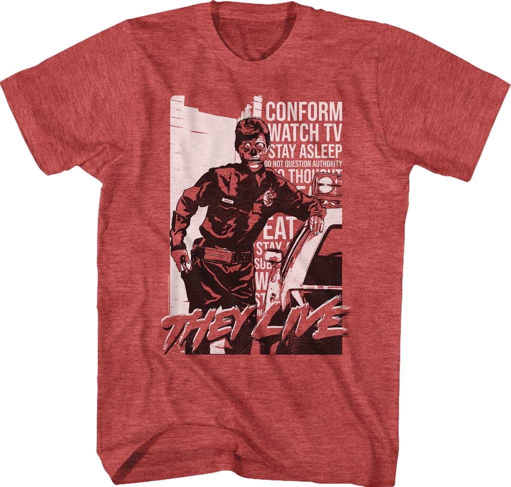 Police Propaganda They Live T-Shirt Hoodie, Sweatshirt | CiraTrend.com (Image 1)
