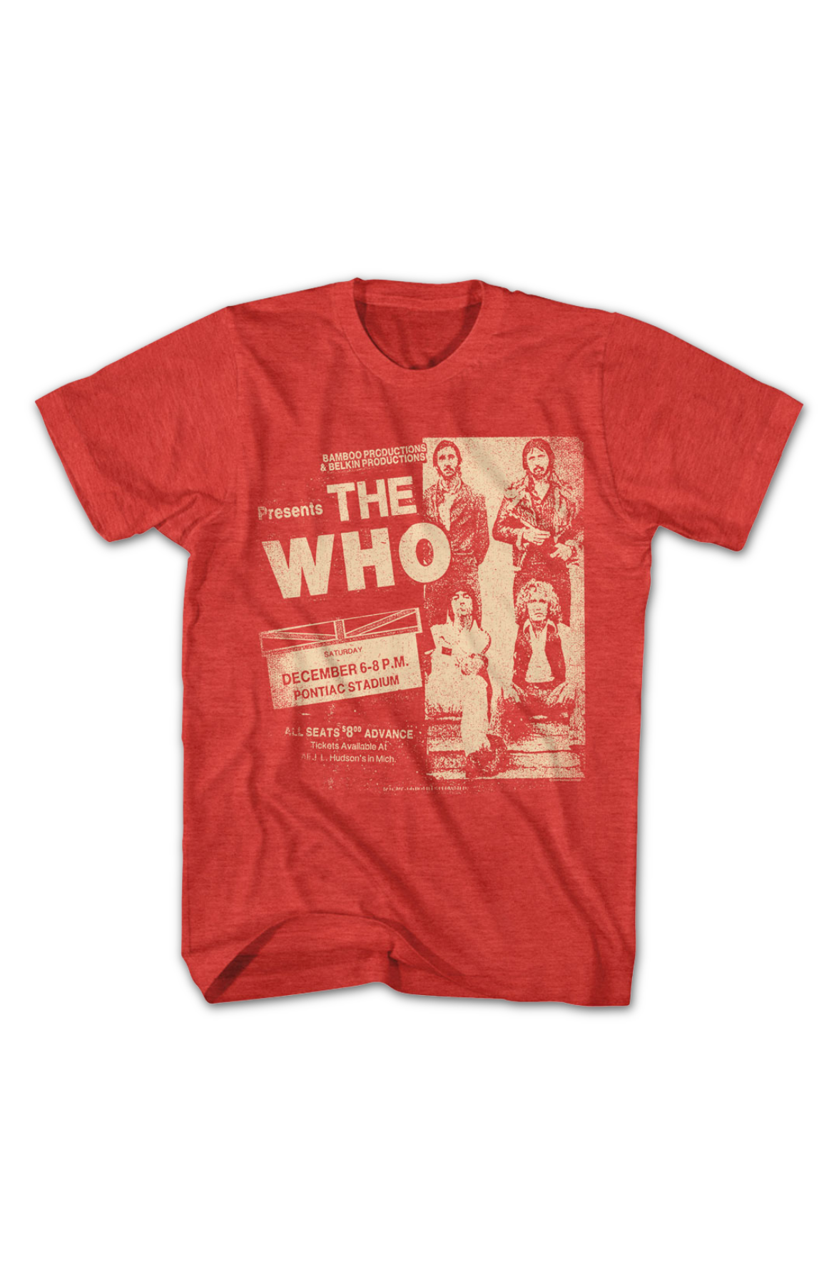 Pontiac Stadium Concert The Who T-Shirt Hoodie, Sweatshirt | CiraTrend.com (Image 2)