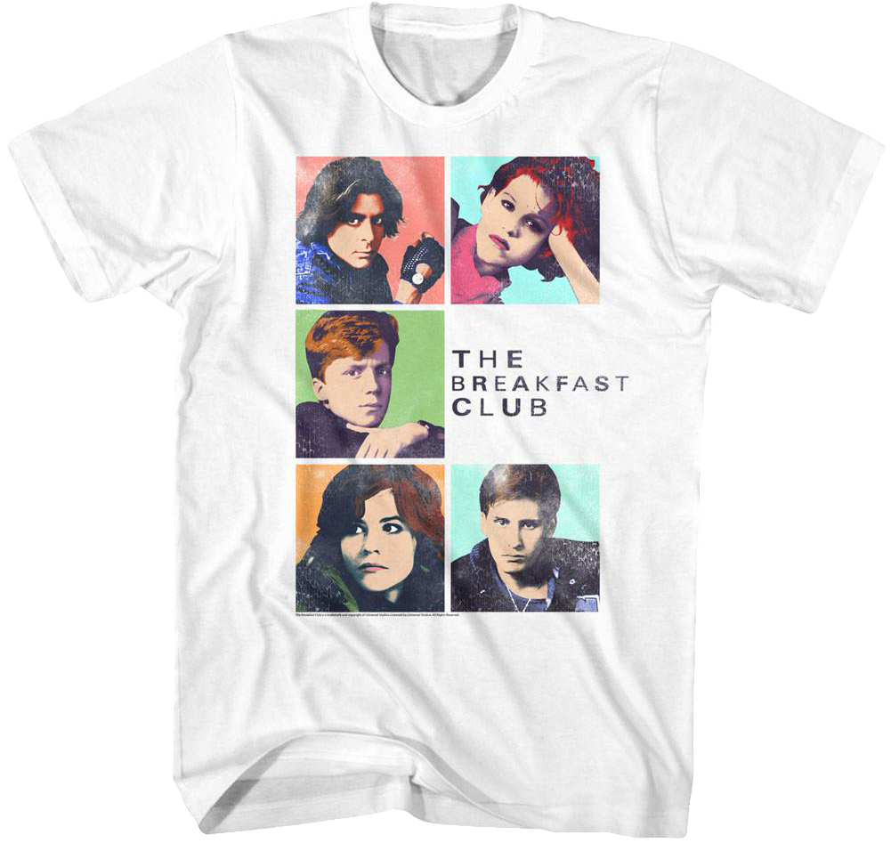 Pop Art Breakfast Club T-Shirt Hoodie, Sweatshirt | CiraTrend.com (Image 1)