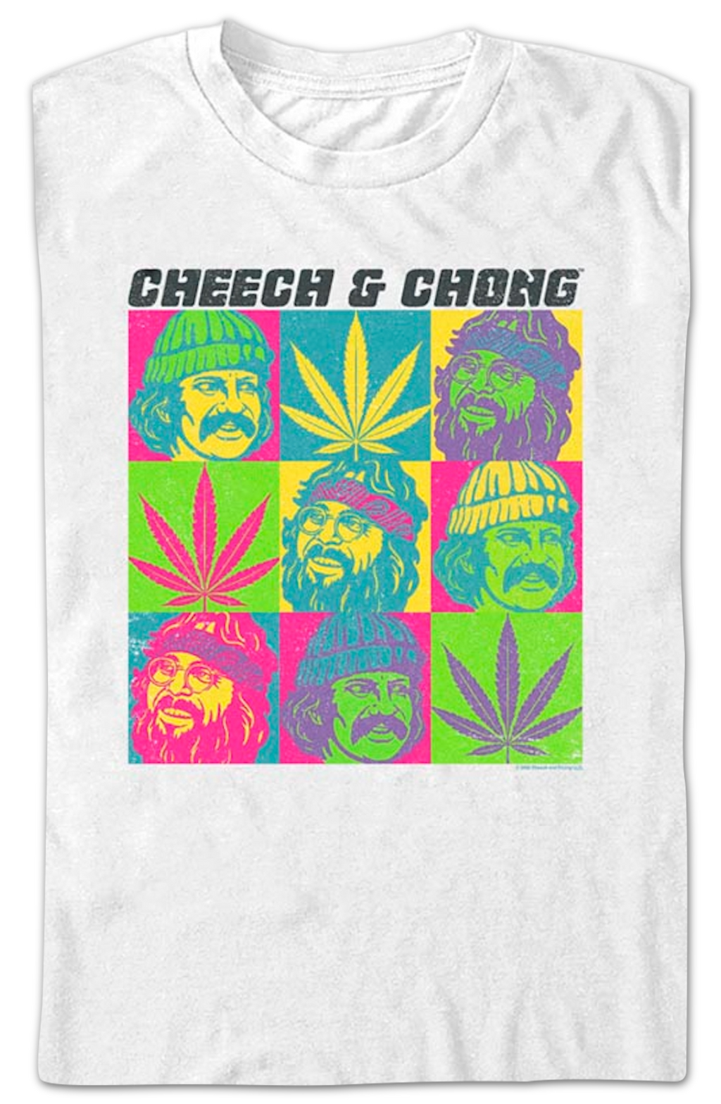 Pop Art Cheech and Chong T-Shirt Hoodie, Sweatshirt | CiraTrend.com (Image 2)