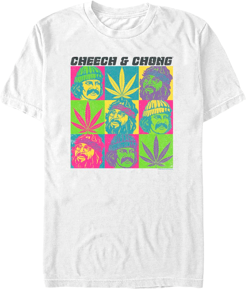 Pop Art Cheech and Chong T-Shirt Hoodie, Sweatshirt | CiraTrend.com (Image 1)