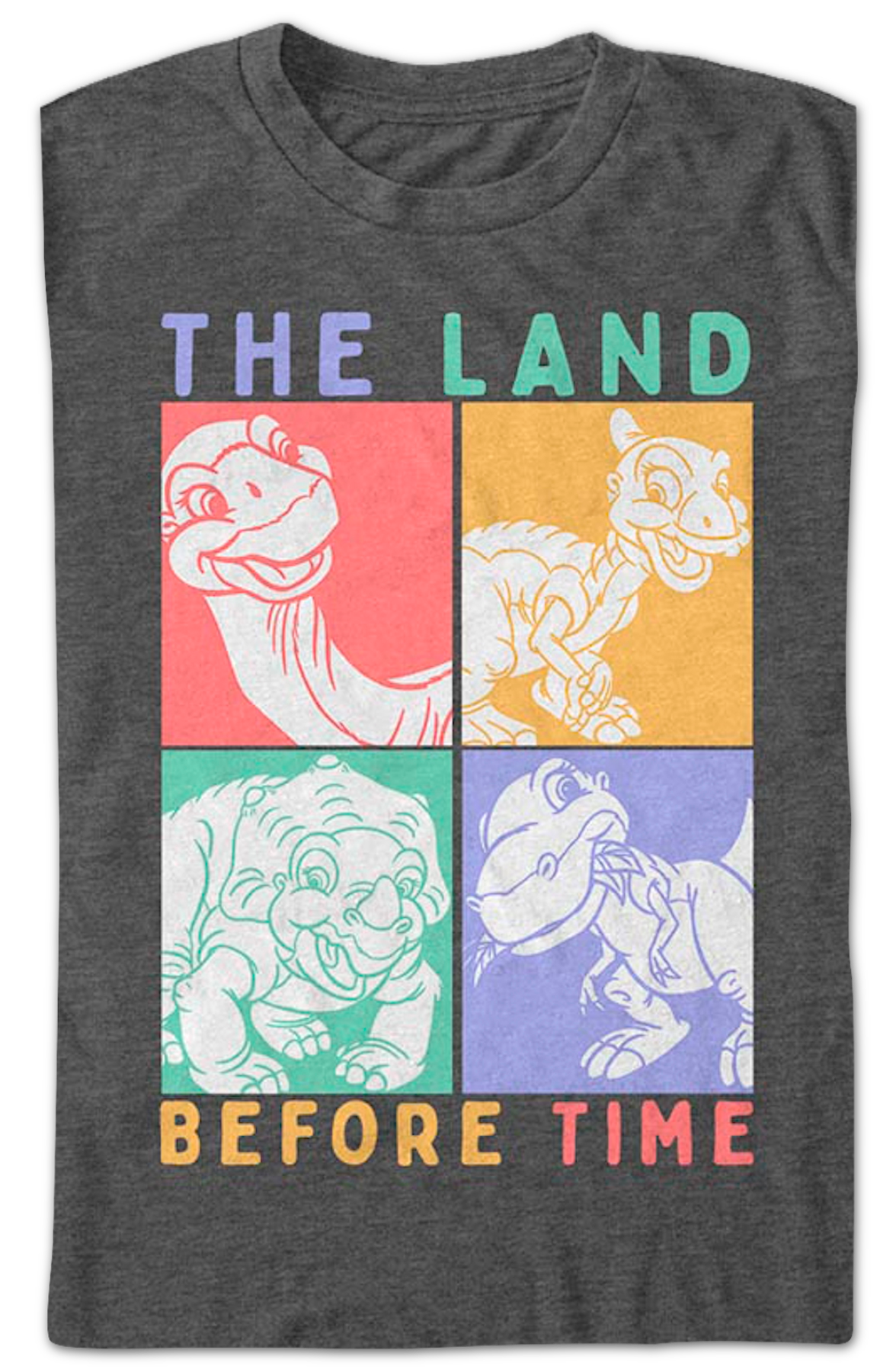 Pop Art Dinosaurs Land Before Time T-Shirt Hoodie, Sweatshirt | CiraTrend.com (Image 2)