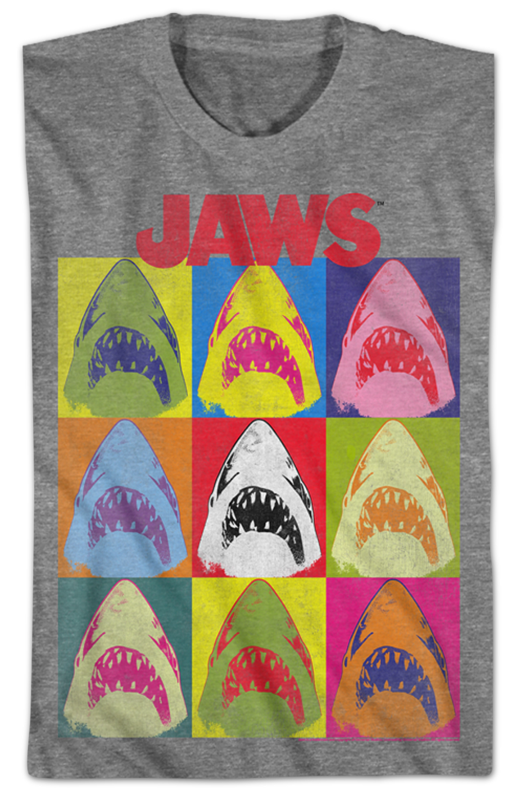 Pop Art Jaws T-Shirt Hoodie, Sweatshirt | CiraTrend.com (Image 2)