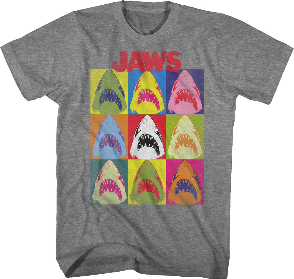 Pop Art Jaws T-Shirt Hoodie, Sweatshirt | CiraTrend.com (Image 1)