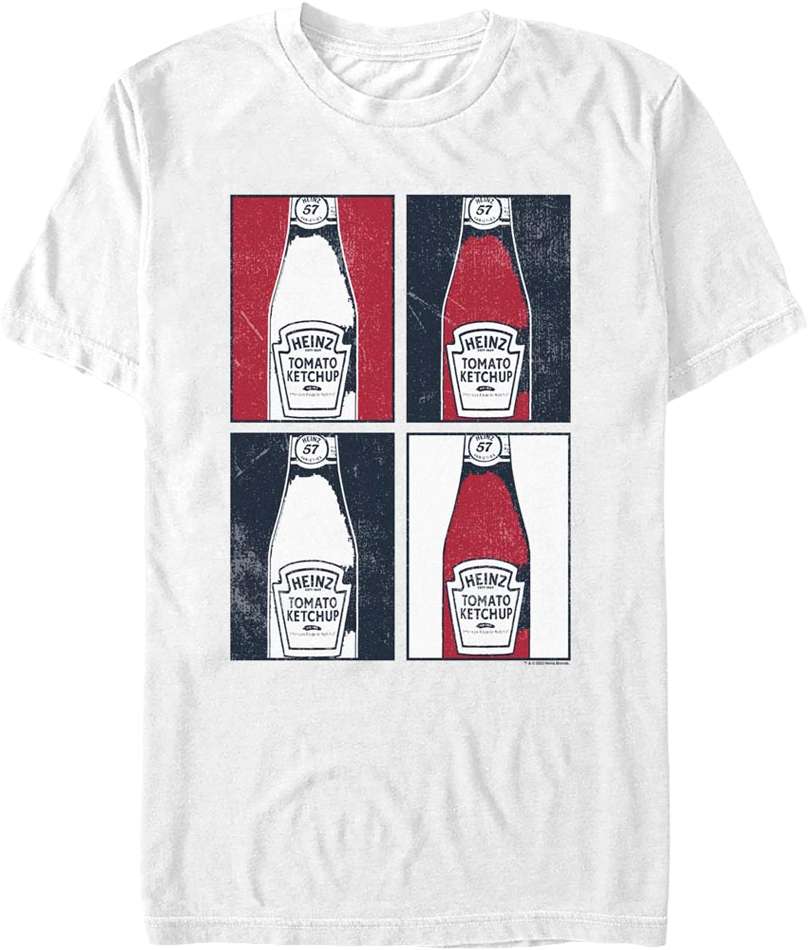 Pop Art Ketchup Heinz T-Shirt Hoodie, Sweatshirt | CiraTrend.com (Image 1)