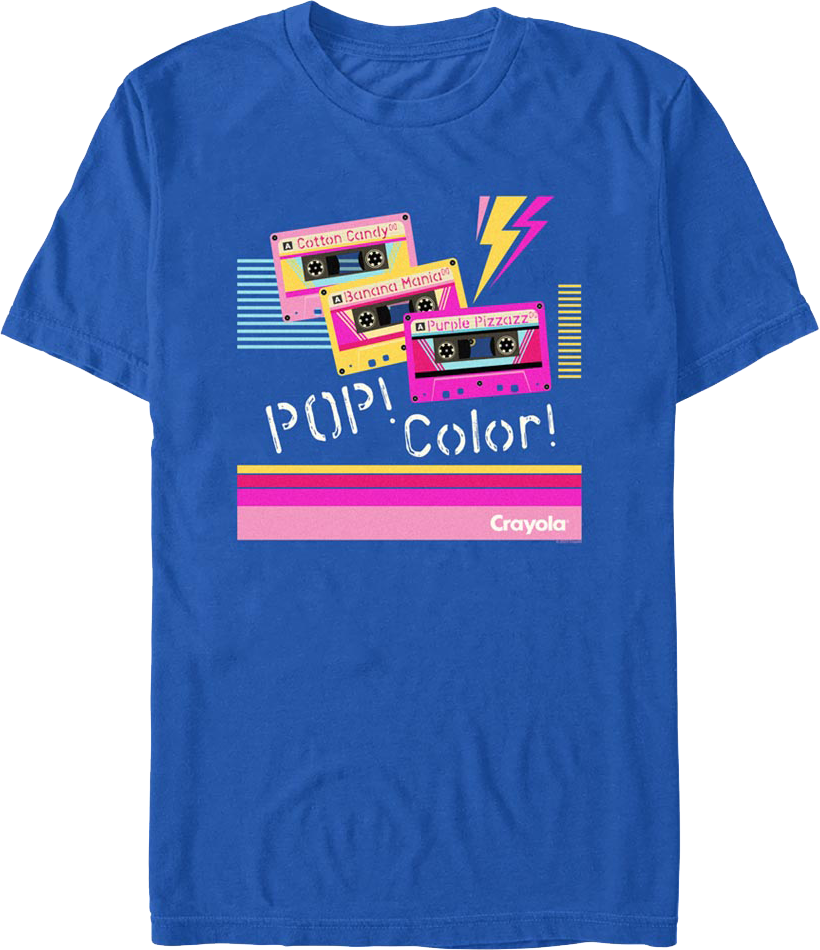 Pop Color Crayola T-Shirt Hoodie, Sweatshirt | CiraTrend.com (Image 1)