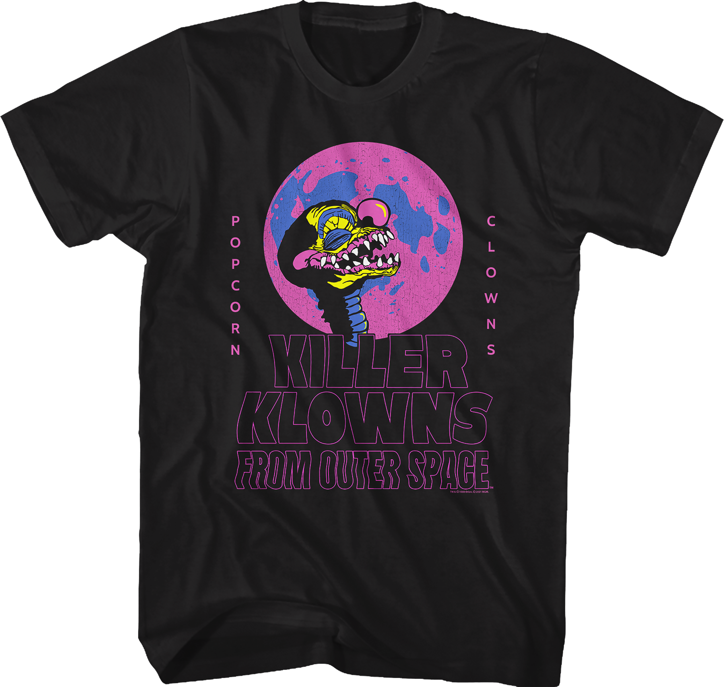 Popcorn Clowns Killer Klowns From Outer Space T-Shirt Hoodie, Sweatshirt | CiraTrend.com (Image 1)