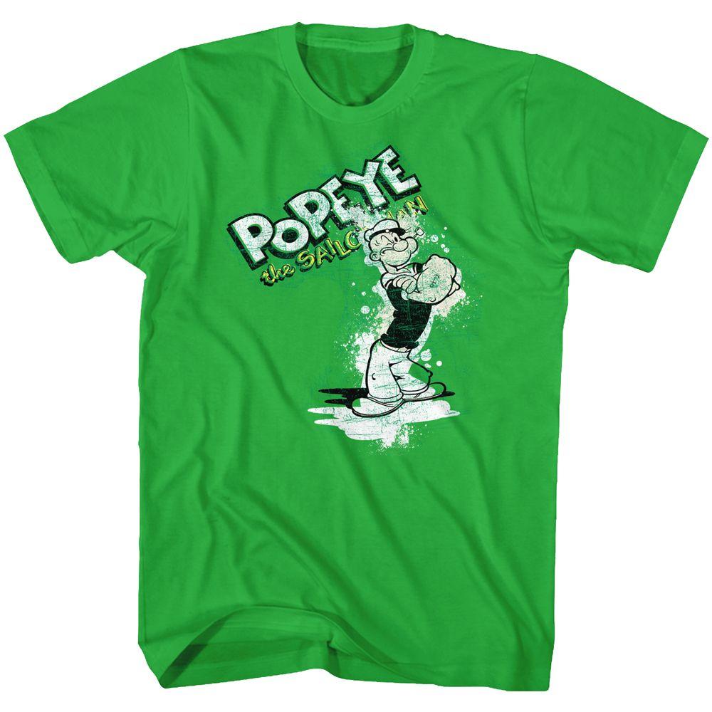 Popeye Popeye Splat Boyfriend Tee Hoodie, Sweatshirt | CiraTrend.com