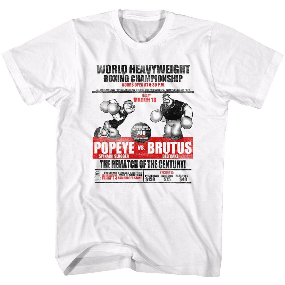 Popeye Popeye Vs. Brutus T-Shirt Hoodie, Sweatshirt | CiraTrend.com