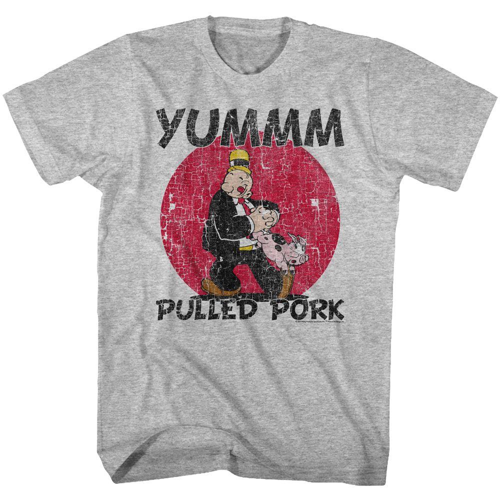 Popeye Pulled Pork Boyfriend Tee Hoodie, Sweatshirt | CiraTrend.com