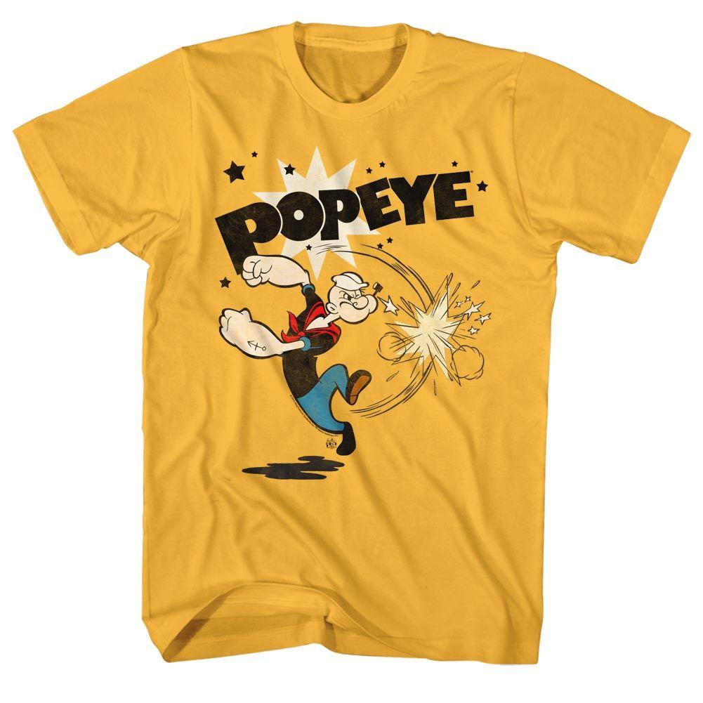 Popeye Punch Boyfriend Tee Hoodie, Sweatshirt | CiraTrend.com