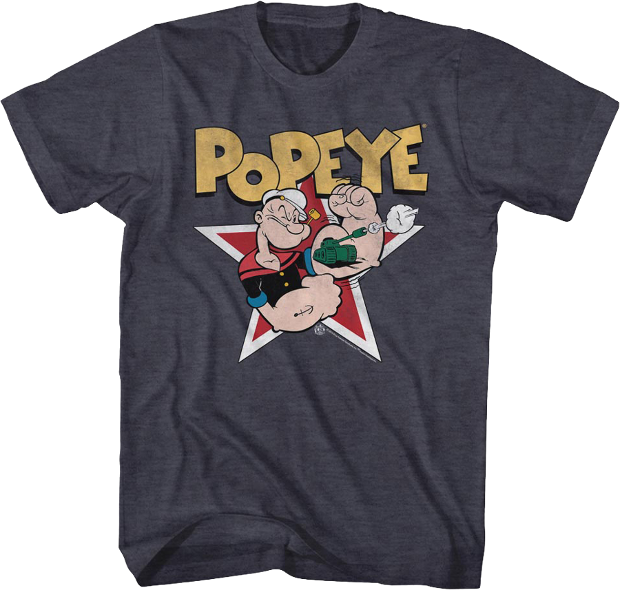 Popeye Tank Tattoo T-Shirt Hoodie, Sweatshirt | CiraTrend.com (Image 1)