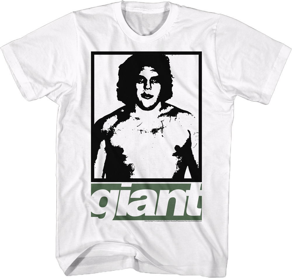Portrait Andre The Giant T-Shirt Hoodie, Sweatshirt | CiraTrend.com (Image 1)