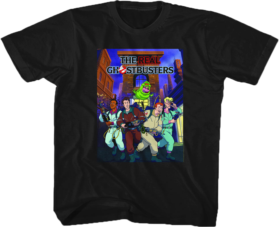 Poster Real Ghostbusters T-Shirt Hoodie, Sweatshirt | CiraTrend.com (Image 1)