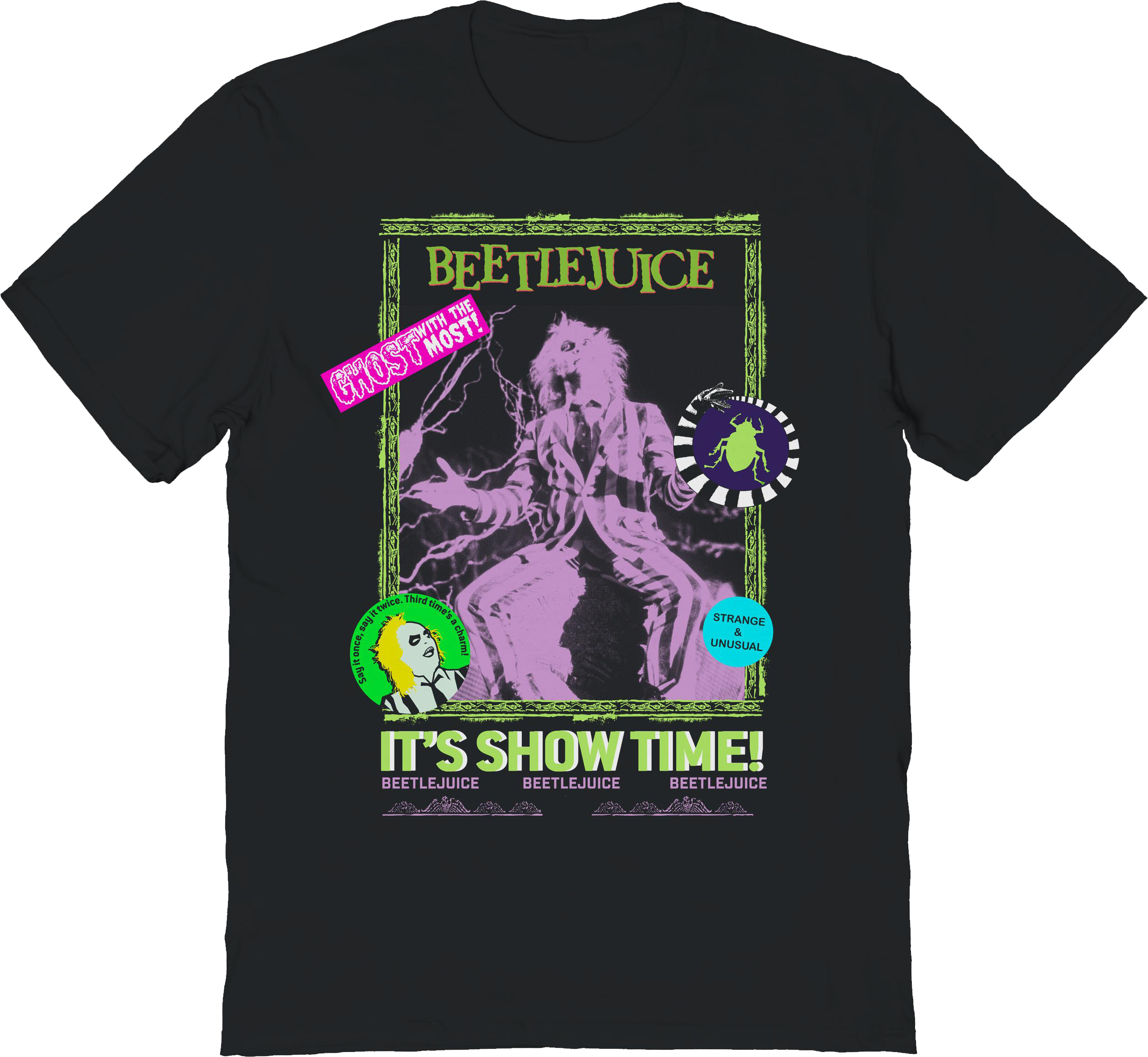Poster Stickers Beetlejuice T-Shirt Hoodie, Sweatshirt | CiraTrend.com (Image 1)