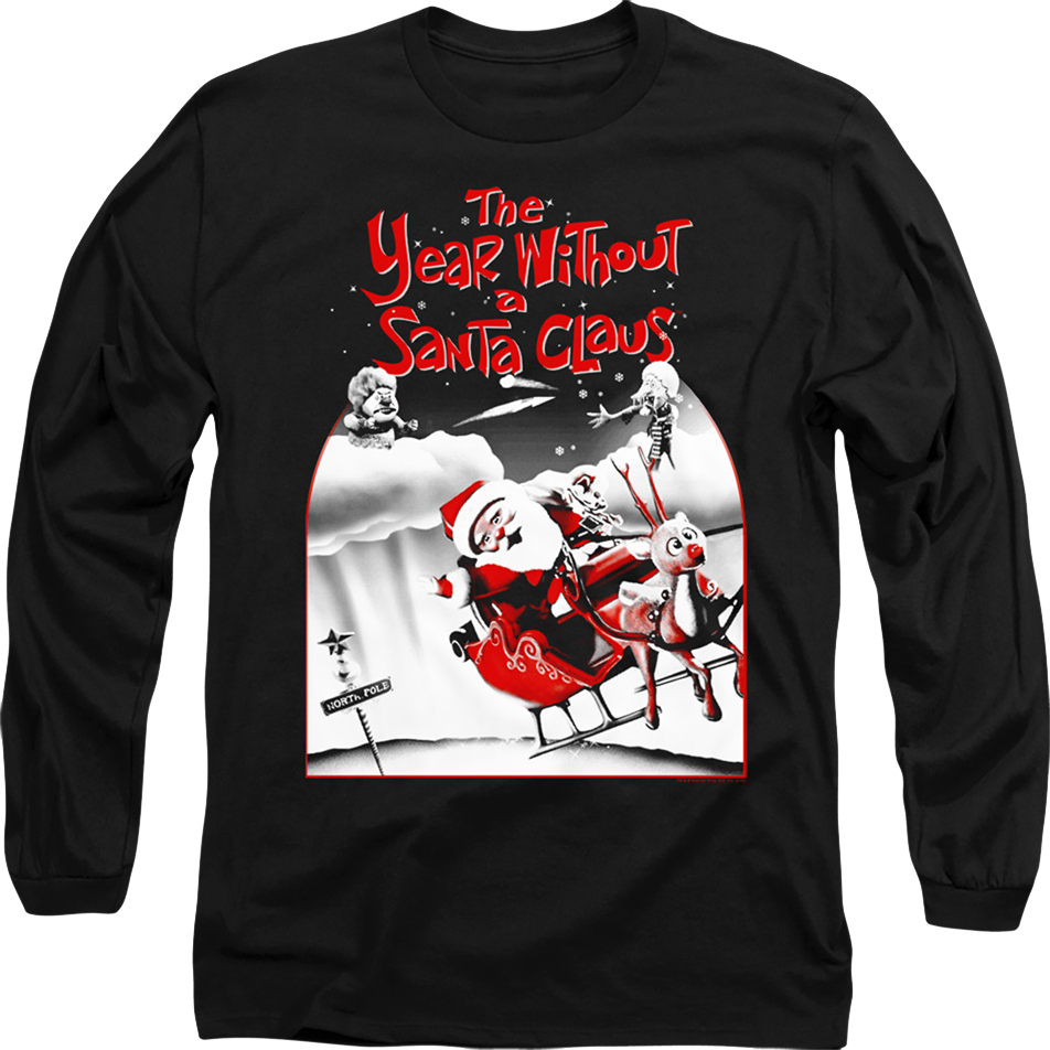 Poster The Year Without A Santa Claus Long Sleeve Shirt Hoodie, Sweatshirt | CiraTrend.com (Image 1)