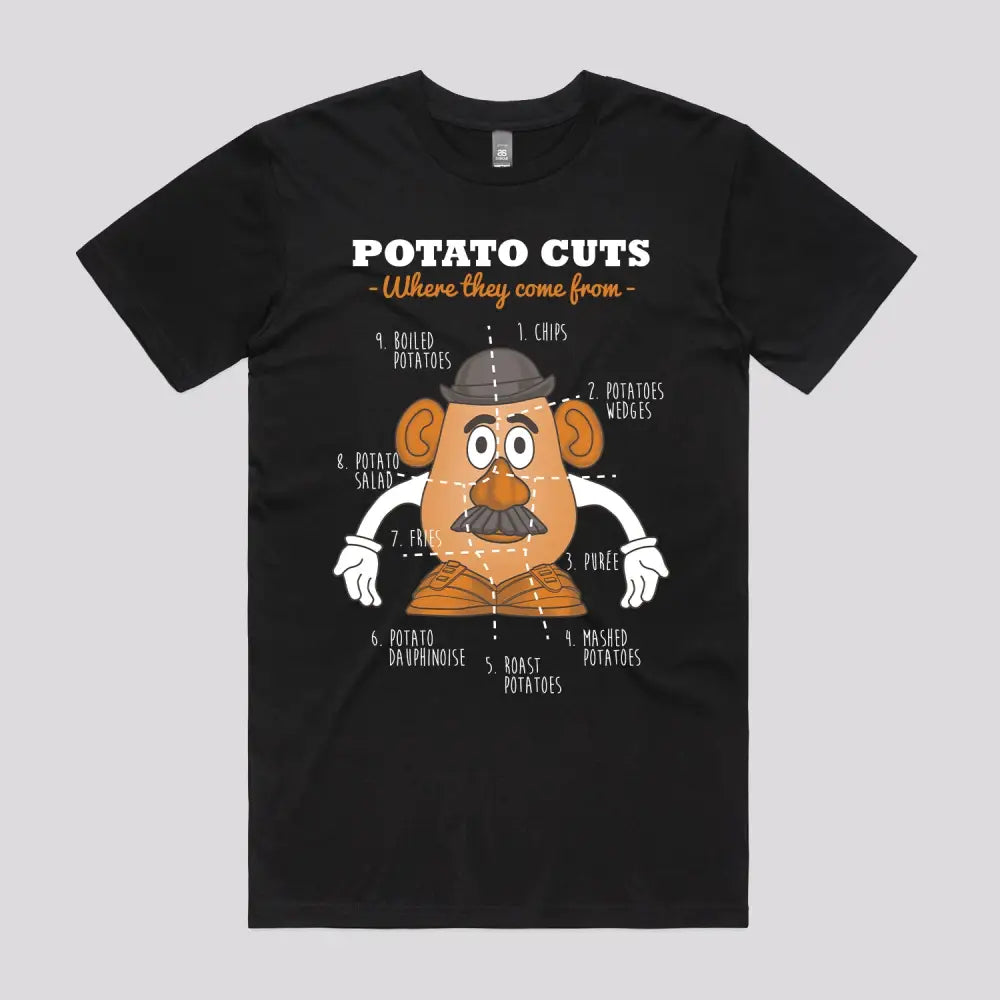 Potato Cuts T-Shirt Hoodie, Sweatshirt | CiraTrend.com (Image 4)