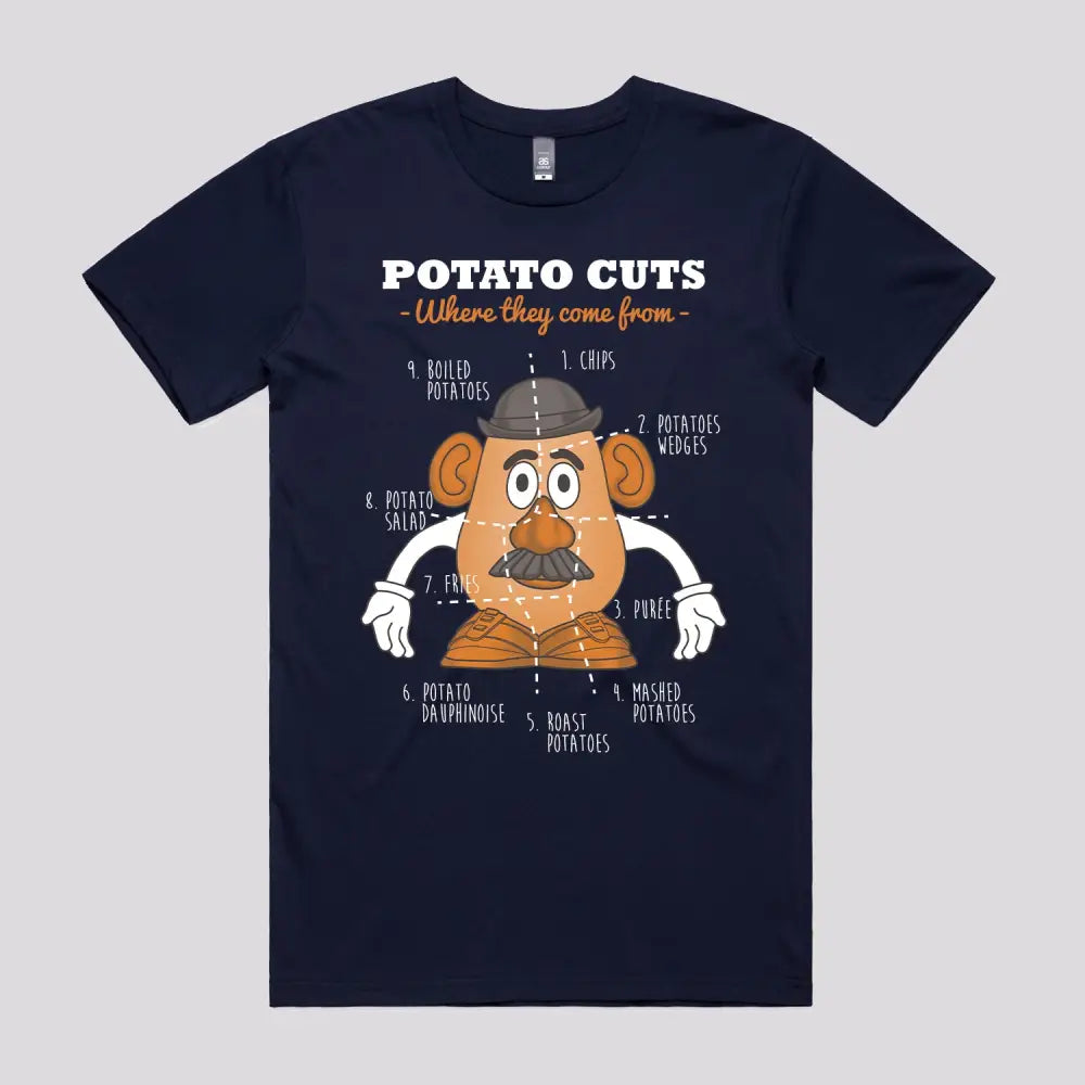 Potato Cuts T-Shirt Hoodie, Sweatshirt | CiraTrend.com (Image 2)