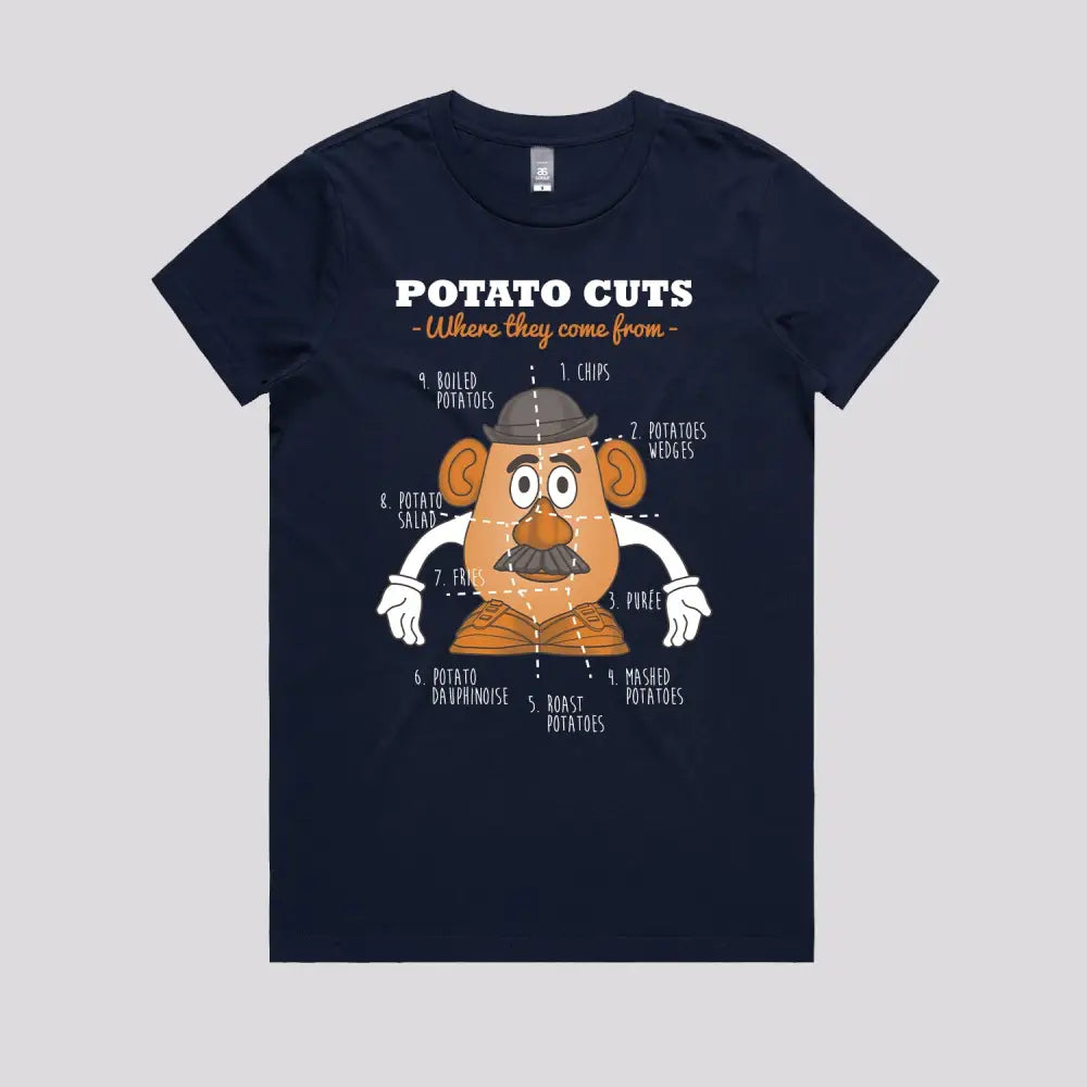 Potato Cuts T-Shirt Hoodie, Sweatshirt | CiraTrend.com (Image 3)