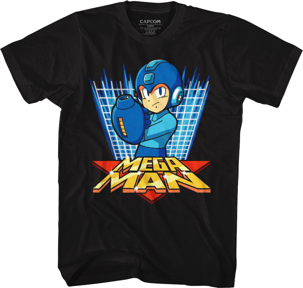 Power Grid Mega Man T-Shirt Hoodie, Sweatshirt | CiraTrend.com (Image 1)