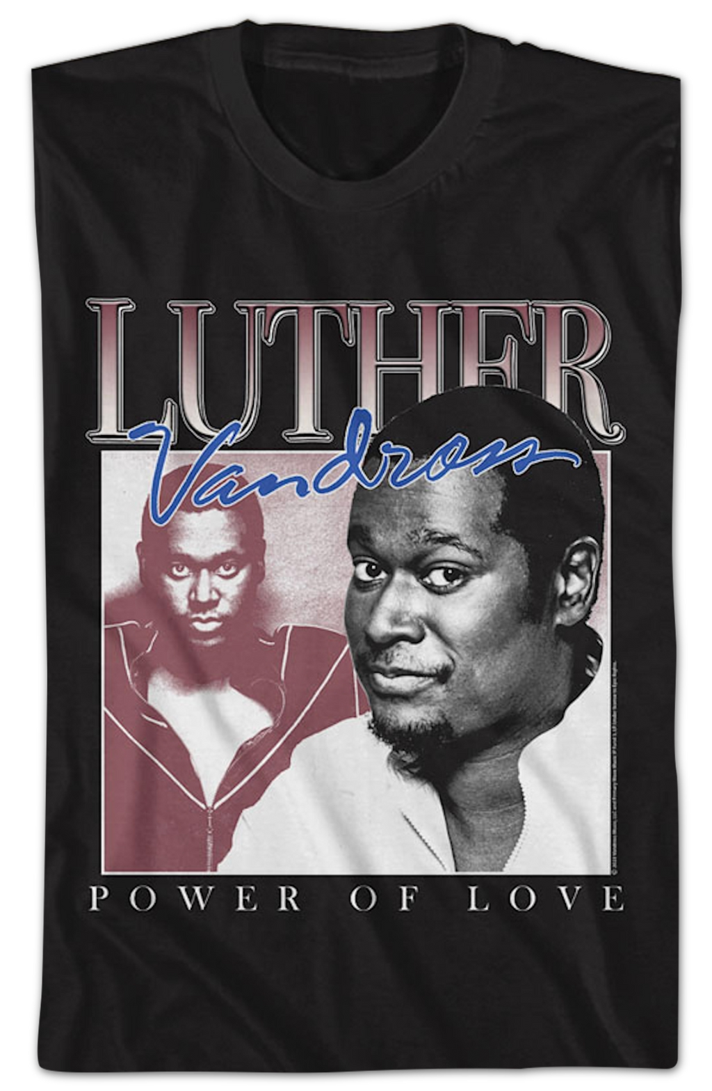 Power Of Love Collage Luther Vandross T-Shirt Hoodie, Sweatshirt | CiraTrend.com (Image 2)