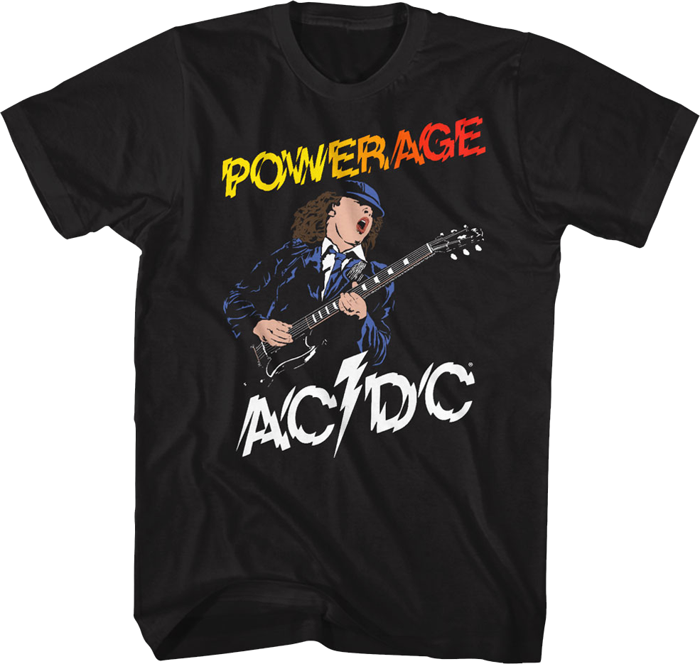 Powerage ACDC T-Shirt Hoodie, Sweatshirt | CiraTrend.com (Image 1)