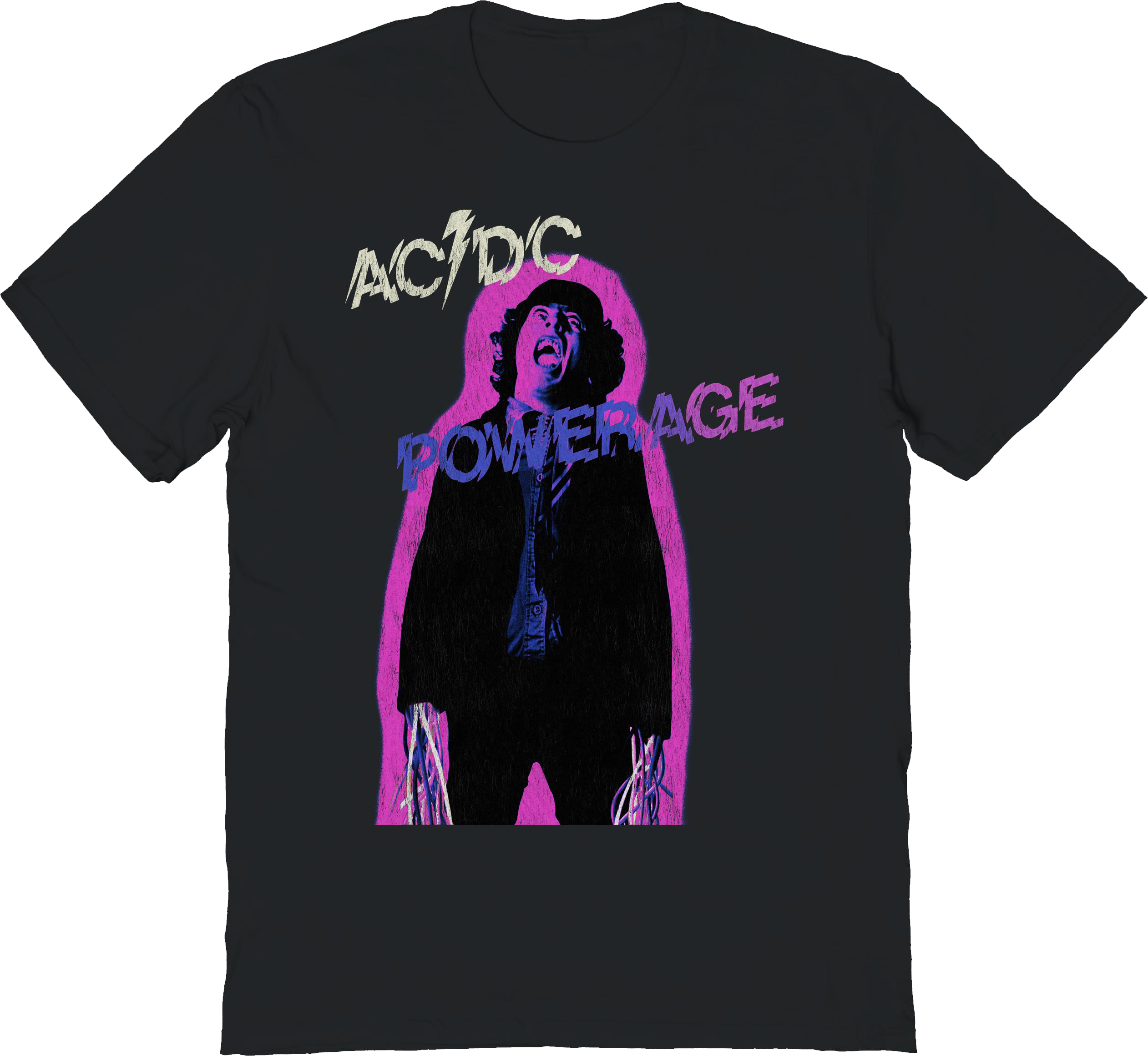 Powerage Outline ACDC T-Shirt Hoodie, Sweatshirt | CiraTrend.com (Image 1)