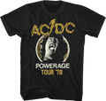 Powerage Tour '78 ACDC Shirt Hoodie, Sweatshirt | CiraTrend.com (Image 1)