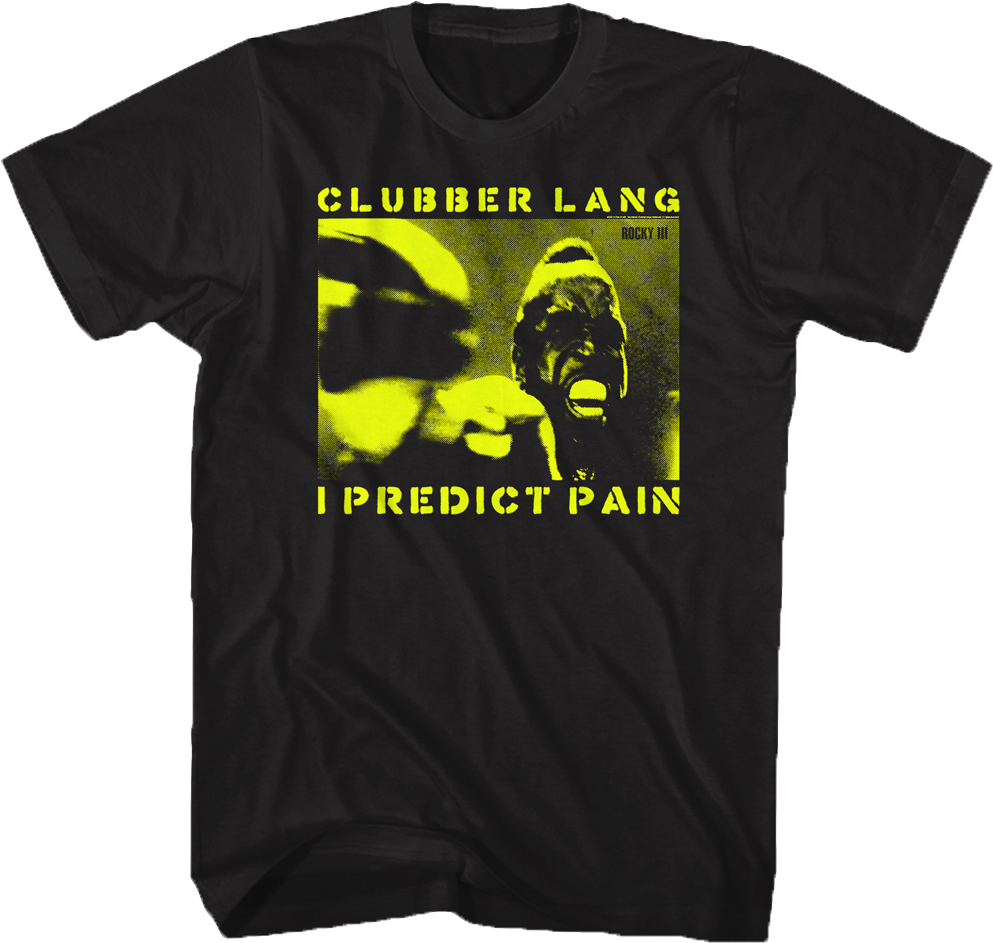 Predict Pain Rocky T-Shirt Hoodie, Sweatshirt | CiraTrend.com (Image 1)