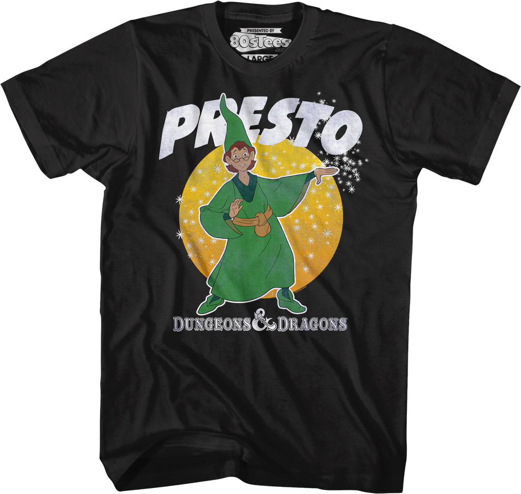 Presto the Magician Dungeons & Dragons T-Shirt Hoodie, Sweatshirt | CiraTrend.com (Image 1)