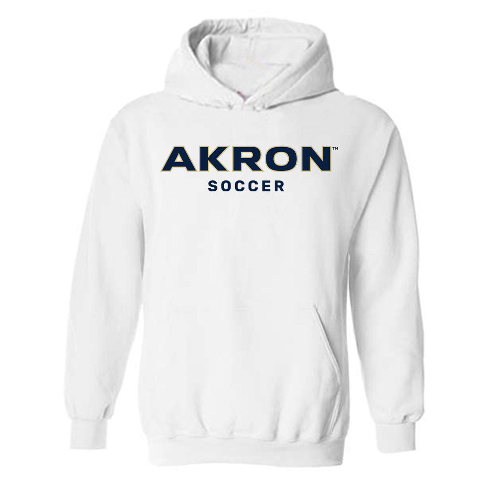 Akron - NCAA Men's Soccer : Jack Roman - Classic Fashion Shersey Hooded Sweatshirt
