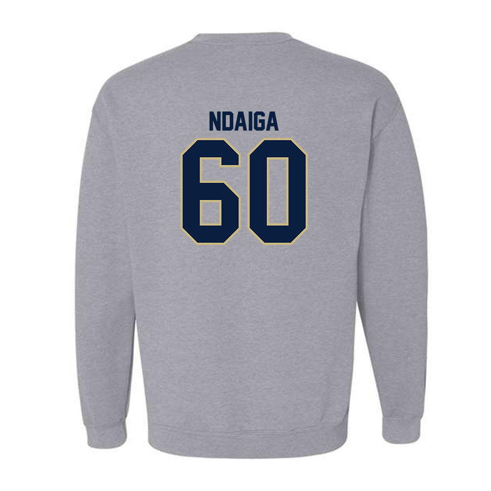 Akron - NCAA Football : Jeremiah Ndaiga - Classic Fashion Shersey Crewneck Sweatshirt Style001