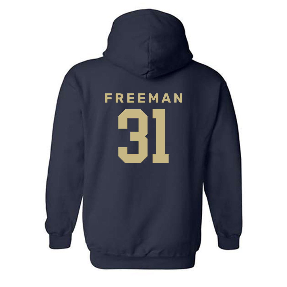 Akron - NCAA Football : Fahrell Freeman - Classic Shersey Hooded Sweatshirt Style002
