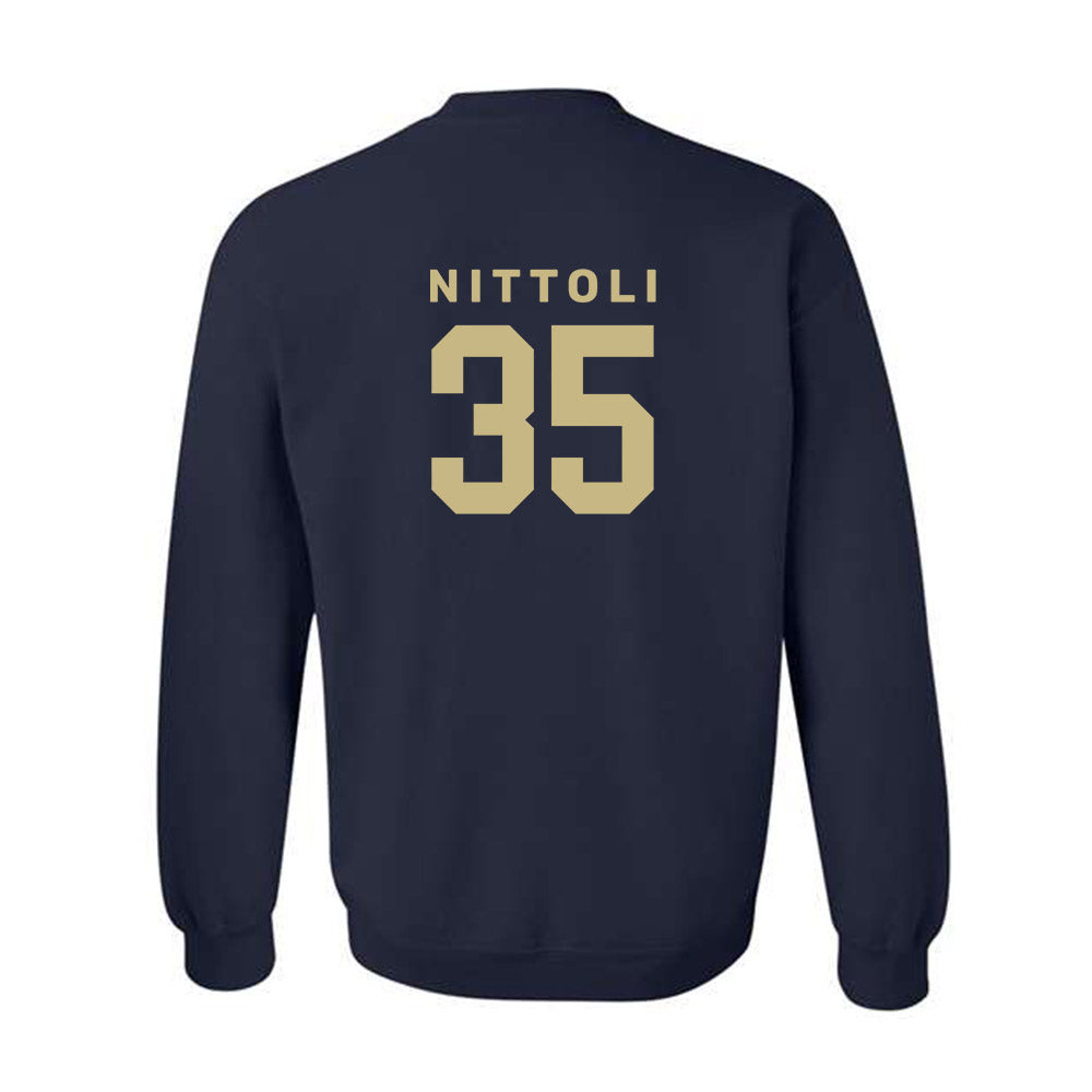 Akron - NCAA Football : Danny Nittoli - Classic Shersey Crewneck Sweatshirt Style003