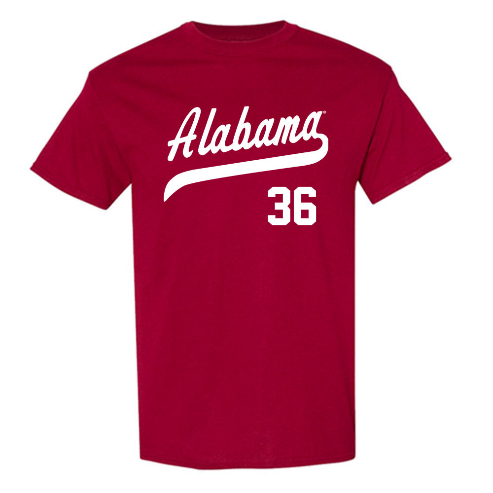 Alabama - NCAA Baseball : Hagan Banks - Classic Shersey T-Shirt Style001