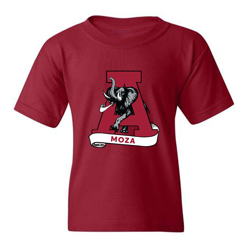 Alabama - NCAA Baseball : Aidan Moza - Youth T-Shirt Style001