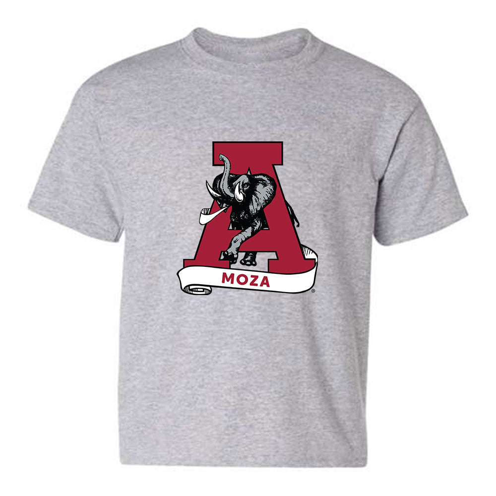 Alabama - NCAA Baseball : Aidan Moza - Youth T-Shirt Style001