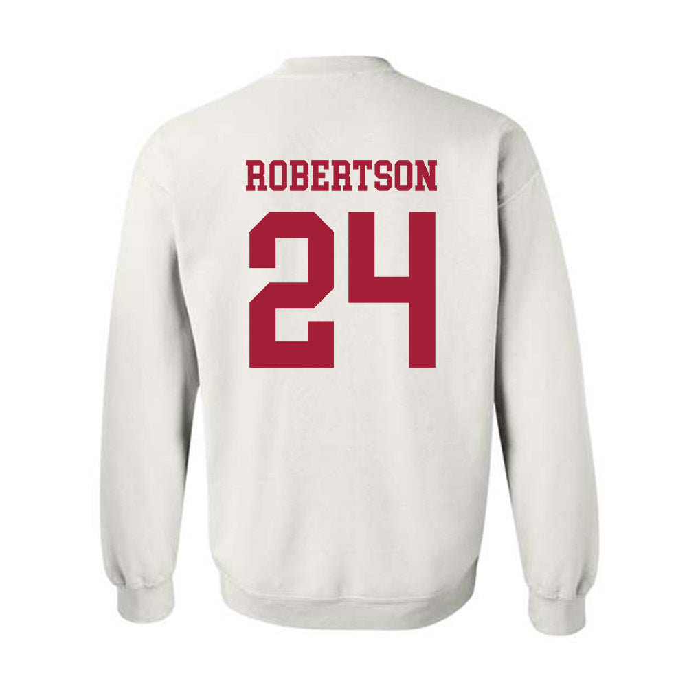 Alabama - NCAA Baseball : Tate Robertson - Crewneck Sweatshirt Style001