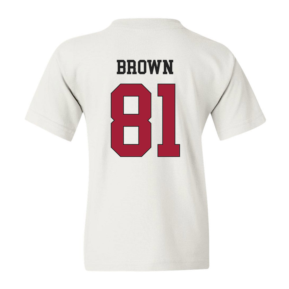Alabama - Football Alumni : Keith Brown - Youth T-Shirt Style006