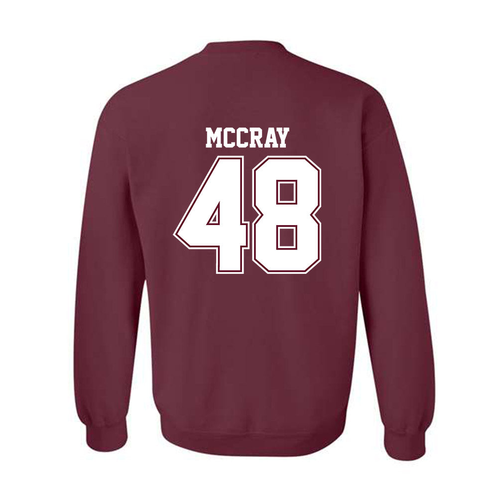AAMU - NCAA Football : Elijah McCray - Classic Shersey Crewneck Sweatshirt Style001
