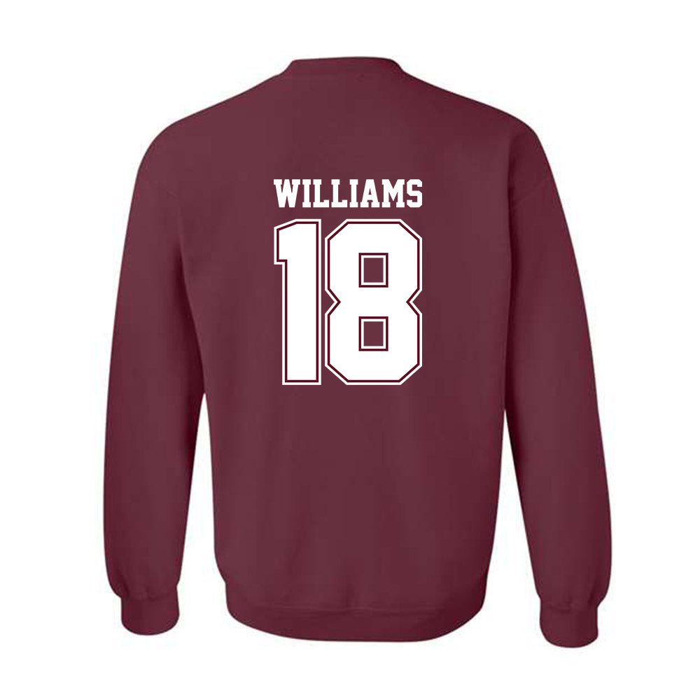 AAMU - NCAA Football : Tervae Williams - Classic Shersey Crewneck Sweatshirt Style003