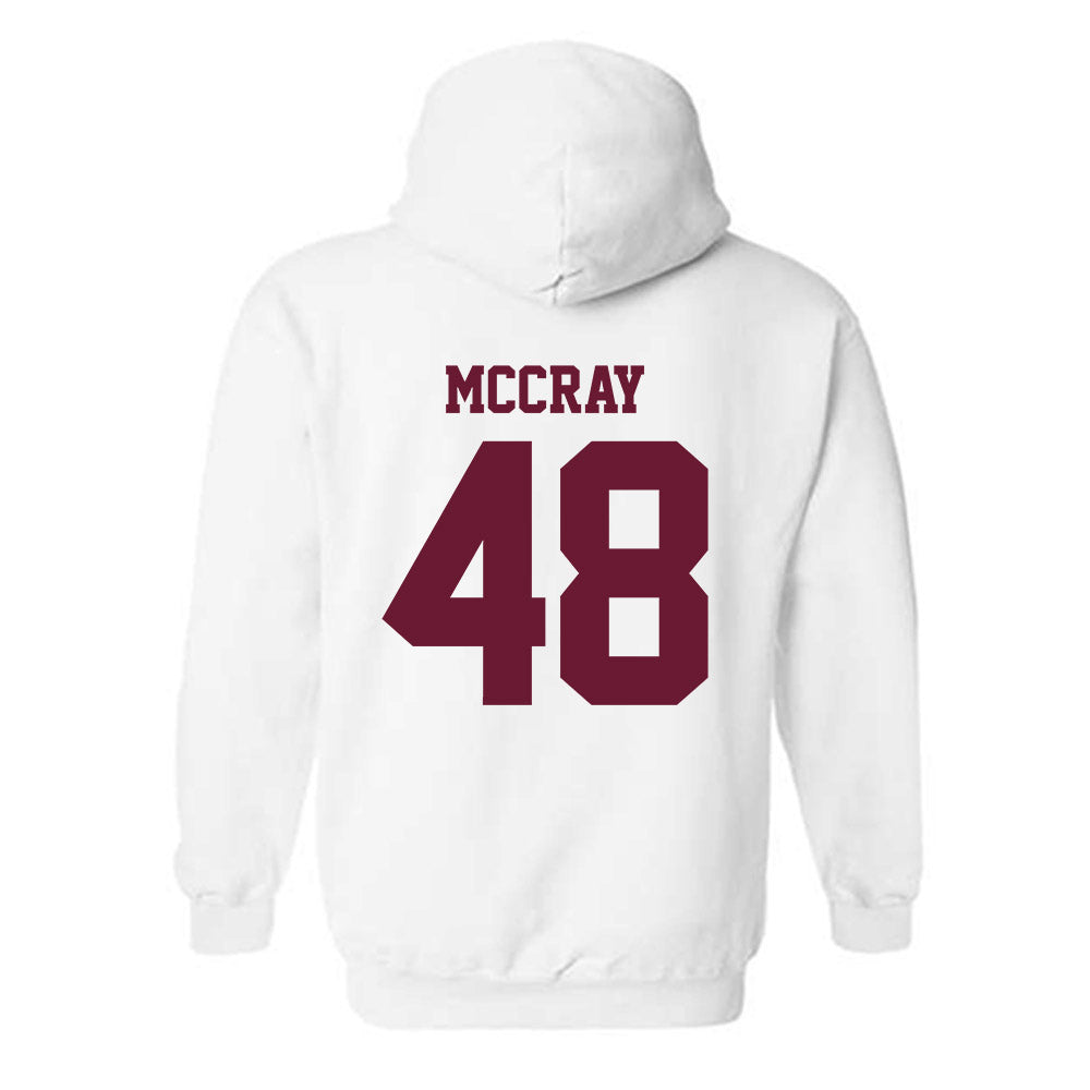 AAMU - NCAA Football : Elijah McCray - Classic Shersey Hooded Sweatshirt Style001