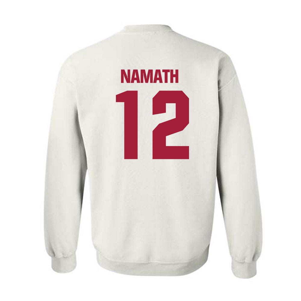 Alabama - Football Alumni : Joe Namath - Crewneck Sweatshirt Style002