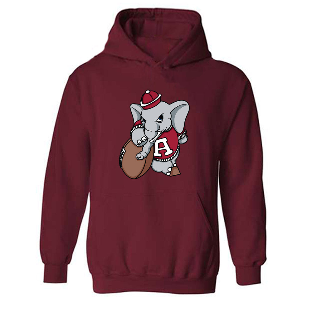Alabama - Football Alumni : Don Shankles - Classic Shersey Hooded Sweatshirt Style005